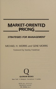 Cover of edition marketorientedpr0000morr