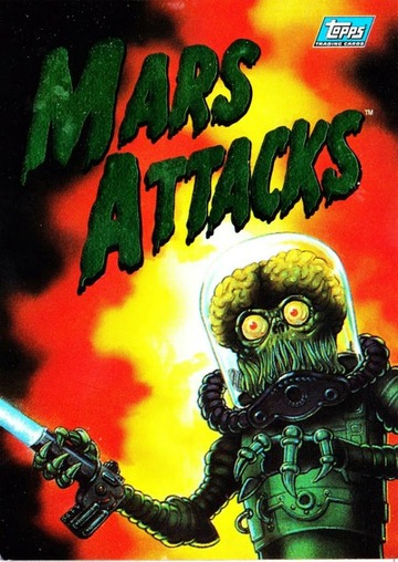 Mars Attacks Heritage Magic Of 3-Dimension Chase Card #5 5053075269402 