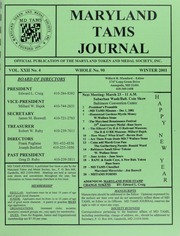 Maryland TAMS Journal, Vol. 22, No. 4 (90)