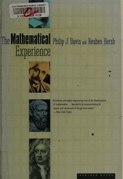 Cover of edition mathematicalexpe0000davi