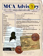 The MCA Advisory