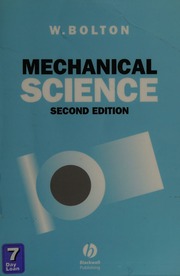 Cover of edition mechanicalscienc0000bolt_d7r6