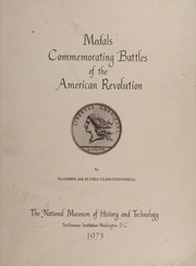 Medals Commemorating Battles of the American Revolution