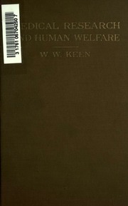 Cover of edition medicalresearchh00keenuoft