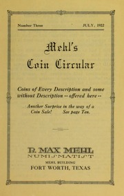 Picture of Mehl's Coin Circular