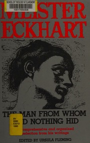 Cover of edition meistereckhartma0000eckh