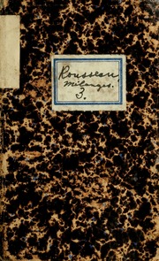 Cover of edition melanges03rous