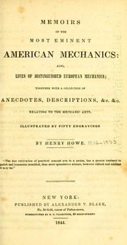 Cover of edition memoirsofmostemi00inhowe