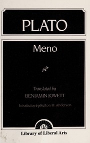 Cover of edition meno0000plat