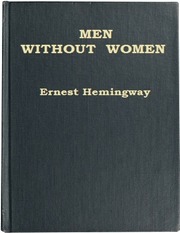 Men Without Women By Ernest Hemingway 20160117