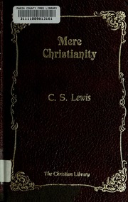 Cover of edition merechristianlewi00lewi