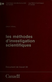 Cover of edition methodesdinvestig00lawr