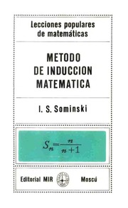 Método Inducción Matemática I S  Sominski