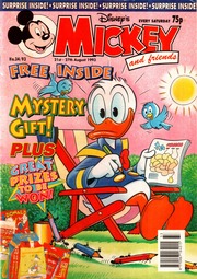 Mickey and friends: 1993-08-21, issue 34 by Fleetway Editions.