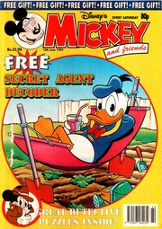 Mickey and friends: 1994-06-10, issue 22 by Fleetway Editions.