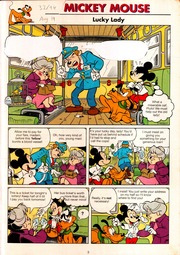Mickey and friends: 1994-08-19, issue 32 by Fleetway Editions.