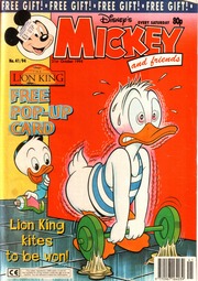 Mickey and friends: 1994-10-21, issue 41 by Fleetway Editions.