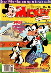 Mickey and friends: 1994-11-18, issue 45 by Fleetway Editions.