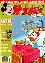 Mickey and friends: 1994-12-09, issue 48 by Fleetway Editions.
