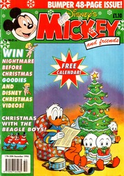 Mickey and friends: 1994-12-17, issue 50 by Fleetway Editions.