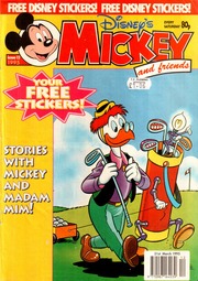 Mickey and friends: 1995-03-31, issue 12 by Fleetway Editions.