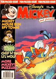 Mickey and friends: 1995-07-07, issue 26 by Fleetway Editions.