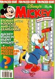 Mickey and friends: 1995-09-15, issue 36 by Fleetway Editions.