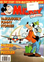 Mickey and friends: 1996-07-02, issue 25 by Fleetway Editions.