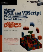 Cover of edition microsoftwshvbsc0002ford