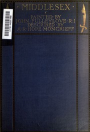 Cover of edition middlesex00moncuoft
