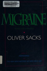 Cover of edition migraine0000sack_w3p3