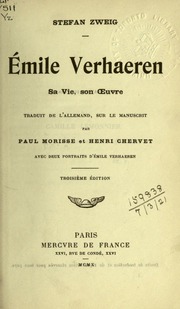 Cover of edition mileverhaerens00zweiuoft