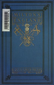 Cover of edition miltonsengland00meaduoft