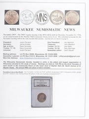 Milwaukee Numismatic News: November 2019