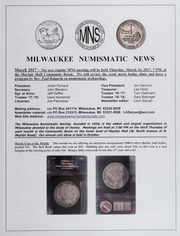 Milwaukee Numismatic News: March 2017