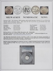 Milwaukee Numismatic News: February 2023