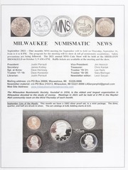 Milwaukee Numismatic News: September 2021