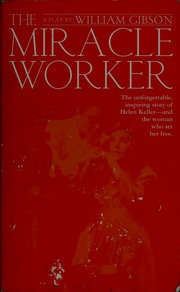 Cover of edition miracleworkerpla00gibs