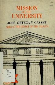 Cover of edition missionofunivers00orte