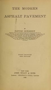Cover of edition modernasphaltpav00rich