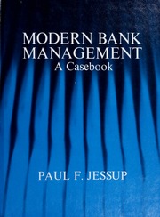 Cover of edition modernbankmanage00jess