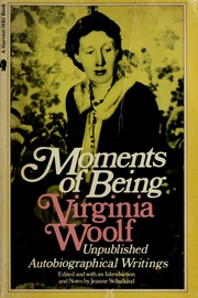 Cover of edition momentsofbeingun00wool