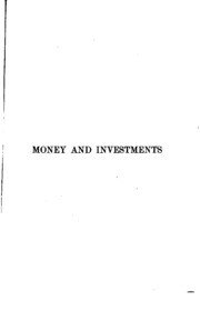 Cover of edition moneyandinvestm00rollgoog