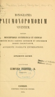 Cover of edition monographiapneum02pfei