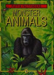Cover of edition monsteranimals0000legg_z5p1