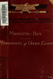 Cover of edition monumentsofupper00mariuoft