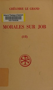 Cover of edition moralessurjob0000greg_f0v5