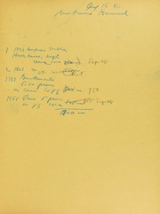 Mortimer Hammel Invoices from B.G. Johnson, July 16, 1943, to September 27, 1943