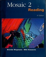 Cover of edition mosaic2wegm00wegm