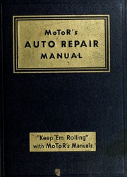 motor auto repair manual